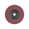 Pferd 7" x 5/8-11 Thd. POLIFAN Flap Disc - A SG STEELOX, Aluminum oxide, 80 Grit, Conical 62272 - alternate 3